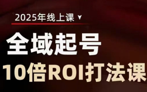 全域起号ROI提升实战课程-挪课网